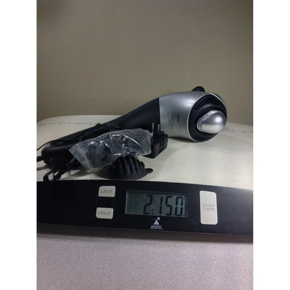 Homedics Cordless Pro Performance Percussion Massager Silver Black HHP-425